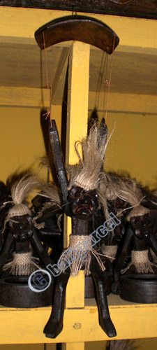 Primitive, Handcarved From Albesia Wood