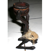 Primitive, Handcarved From Albesia Wood