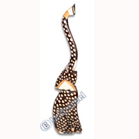 Elephant Set Of 3, Handcarved From Albesia Wood