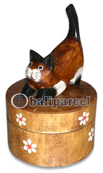 Boxes, Handcarved From Albesia Wood