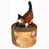 Boxes, Handcarved From Albesia Wood