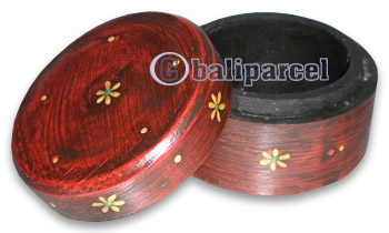 Boxes, Handcarved From Albesia Wood