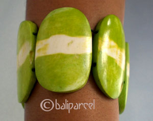 Bracelet, Bone With Elastic String