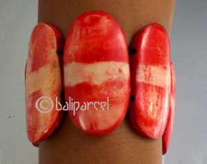 Bracelet, Bone With Elastic String