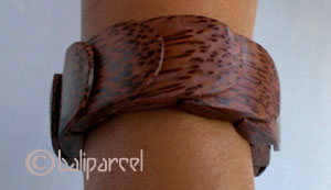 Wooden Bracelet From Coconut Wood.