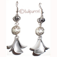 Earring With Resin