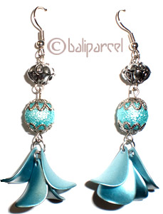 Earring With Resin