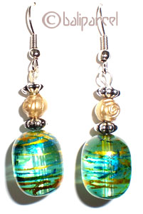 Earring With Resin