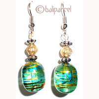 Earring With Resin