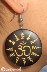 Wooden Earring From Sono Wood 