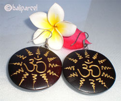 Wooden Earring From Sono Wood 