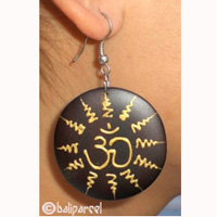 Wooden Earring From Sono Wood 