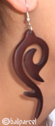 Wooden Earring From Sono Wood 