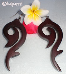 Wooden Earring From Sono Wood 