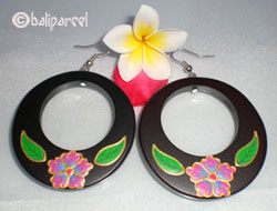 Wooden Earring From Sono Wood 