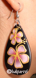 Wooden Earring From Sono Wood 