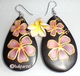 Wooden Earring From Sono Wood 
