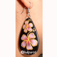 Wooden Earring From Sono Wood 