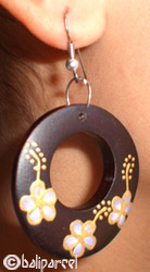 Wooden Earring From Sono Wood 