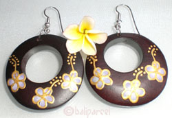 Wooden Earring From Sono Wood 