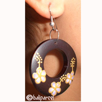 Wooden Earring From Sono Wood 