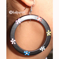 Wooden Earring From Sono Wood 