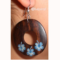 Wooden Earring From Sono Wood 