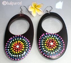Wooden Earring From Sono Wood 