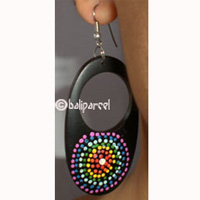 Wooden Earring From Sono Wood 