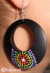 Wooden Earring From Sono Wood 