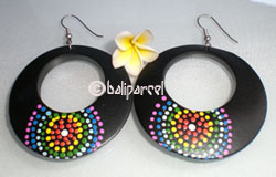 Wooden Earring From Sono Wood 