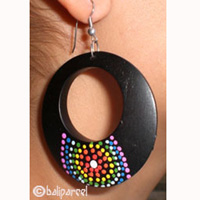 Wooden Earring From Sono Wood 