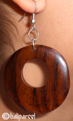Wooden Earring From Sono Wood 