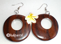 Wooden Earring From Sono Wood 