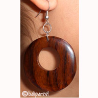 Wooden Earring From Sono Wood 