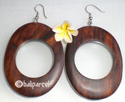 Wooden Earring From Sono Wood 