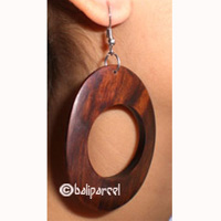 Wooden Earring From Sono Wood 
