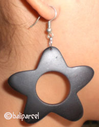Wooden Earring From Sono Wood 