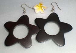 Wooden Earring From Sono Wood 