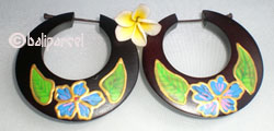 Wooden Earring From Sono Wood 