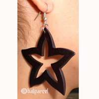 Wooden Earring From Sono Wood 