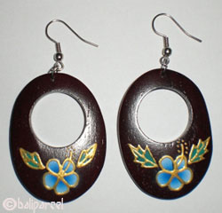 Wooden Earring From Sono Wood 
