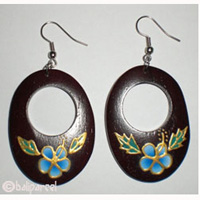 Wooden Earring From Sono Wood 