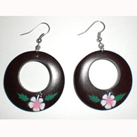 Wooden Earring From Sono Wood 