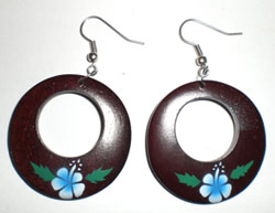 Wooden Earring From Sono Wood 