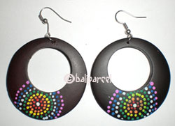 Wooden Earring From Sono Wood 