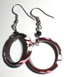 Wooden Earring From Sono Wood 