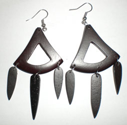 Wooden Earring From Sono Wood 