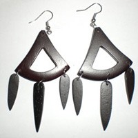 Wooden Earring From Sono Wood 