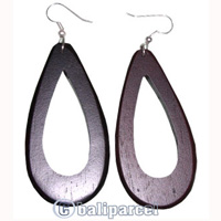 Wooden Earring From Sono Wood 